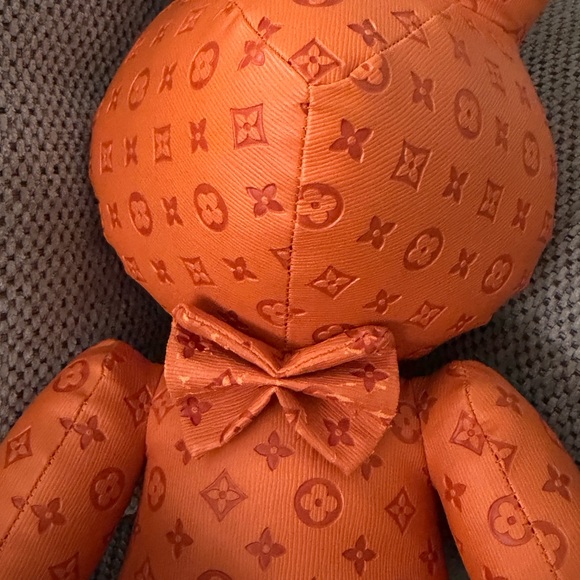 Orange Monogram Bunny Plushy